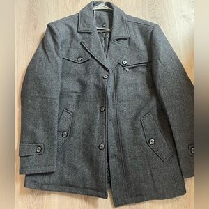 Men’s Gray Pea Coat